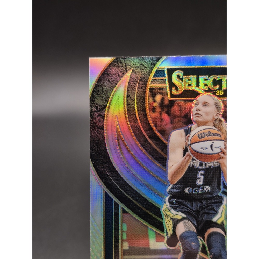 2025 Select WNBA Paige Buckers #118 Rookie Silver Prizm Premier Level (RC) Wings - Picture 3 of 10